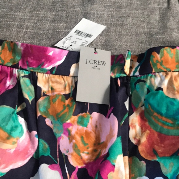 NWY J. Crew Floral Skirt - Picture 4 of 4